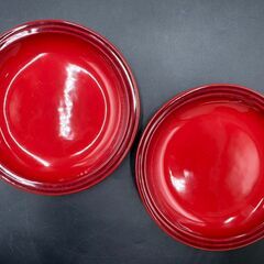 【決まりました】★Le Creuset ル・クルーゼ  ラウンドプレート　ペアセットの画像