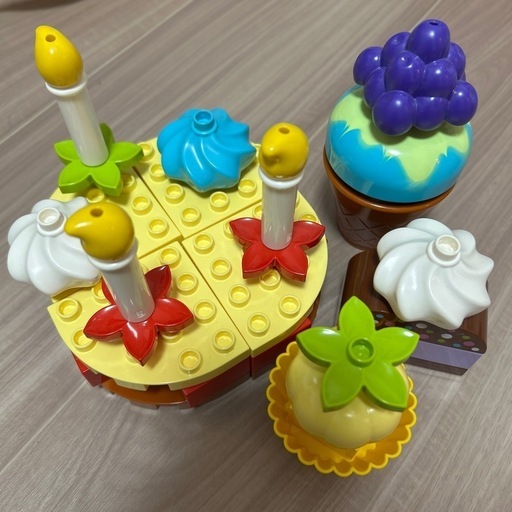 レゴデュプロ　バースデーケーキとスイーツ