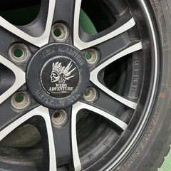 WEDS ADVENTURE KEELER スタッドレスタイヤ 4本セット ハイエースの画像