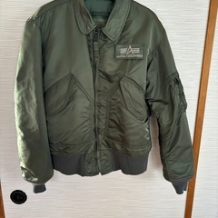 ALPHA INDUSTRIES MA-1ジャケット オリーブグ...
