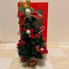 ディズニー　クリスマスツリー　卓上サイズ