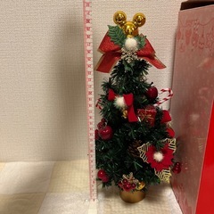 ディズニー　クリスマスツリー　卓上サイズの画像