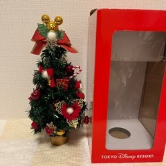 ディズニー　クリスマスツリー　卓上サイズの画像