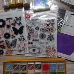 未使用のクリアスタンプセット(おまけつき)
