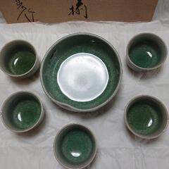 青磁、美濃焼、未使用品