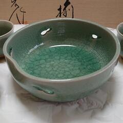 青磁、美濃焼、未使用品の画像
