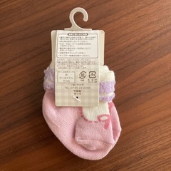 新品＊新生児ソックス　靴デザインの画像