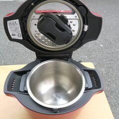 ☆シャープ SHARP KN-HT99A-R 電気無水鍋 ヘルシオ ホットクック HEALSIO◆食材本来のおいしさを活かした健康的調理の画像