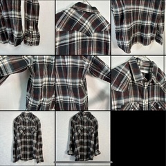 チェックシャツ　LOWRYSFARN ローリーズファーム　M チェック　トップスの画像