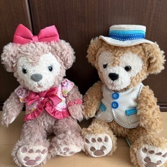 ジェリーメイ&ダッフィーペアセット美品