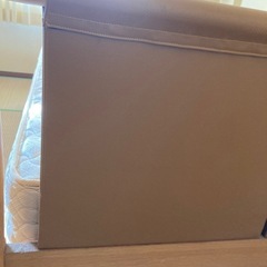 ダブルベッド　中古の画像