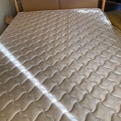 ダブルベッド　中古の画像