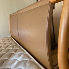 ダブルベッド　中古の画像