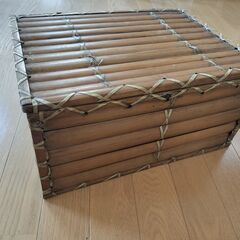 竹製BOX　アジアン