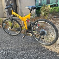 オフロードに向いている黄色のにくいやつ