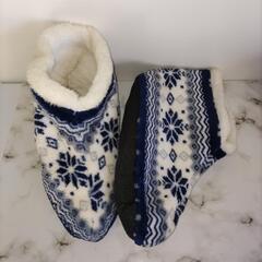 ほぼ新品 ブーツ型スリッパ ２足セット の画像