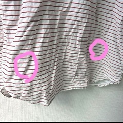 グローバルワーク　チュニック M シャツ　襟付き　7分丈　カジュアル　フォーマルの画像