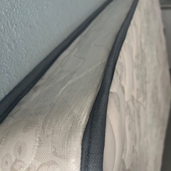 スプリング入りダブルサイズベットマット無料！破損なし！の画像