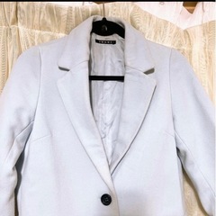 【INGNI】M イング　チェスターコート　ブルー　冬　コート　Mサイズの画像