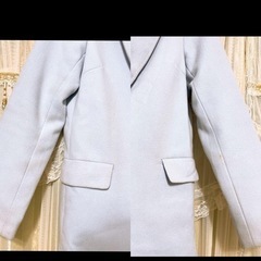 【INGNI】M イング　チェスターコート　ブルー　冬　コート　Mサイズの画像