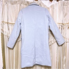 【INGNI】M イング　チェスターコート　ブルー　冬　コート　Mサイズの画像