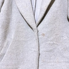 【OPAQUE.CLIP】オペークドットクリップ チェスターコート　L グレーの画像