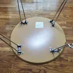 ※2/16〆切 折りたたみ丸テーブルの画像