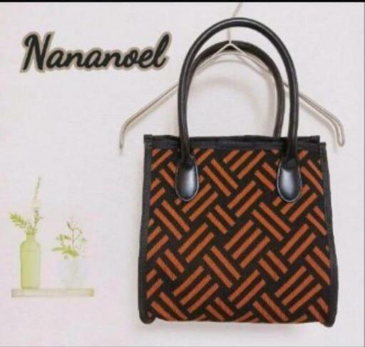 【新品未使用】大人気❤ Nananoel 幾何学柄 ミニトートバッグ⭐️ レディース＆メンズ