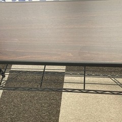 パソコン用 スチールデスク(キーボード用スライド棚有)