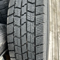 GOODYEAR ICENAVI7 スタッドレスタイヤホイールセット 145/80R13の画像