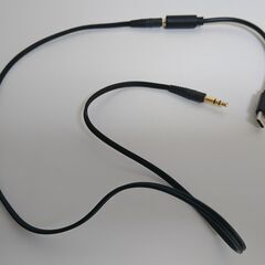 ※お話し中※【無料】【全国発送可能】3.5mmステレオミニジャック→USB Type-C オーディオ変換アダプタ／ケーブル（全長約15.5cm）　おまけでステレオミニプラグケーブル（全長約62cm） ※受付終了になっていない限りは気長に募集中の画像