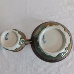 未使用❗ 新品❗ 【 こぶ志焼 三秋 】　珈琲カップの画像