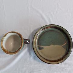 未使用❗ 新品❗ 【 こぶ志焼 三秋 】　珈琲カップの画像