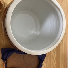 ※空の甕容器  竹柄杓 ひしゃく 越乃景虎 甕酒容器 の画像