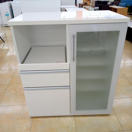 ★ジモティ割あり★  ミドルレンジボード ホワイト H101×D51×W88.5 クリーニング済み OJ7002