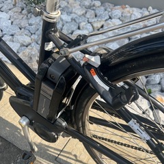 値下げ‼️電動アシスト自転車ブリジストン27型8段変速バッテリー交換済み8.7ahの画像