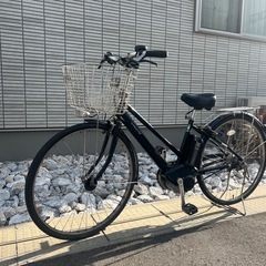 値下げ‼️電動アシスト自転車ブリジストン27型8段変速バッテリー交換済み8.7ahの画像