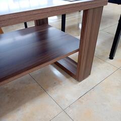 ★ジモティ割あり★  テーブル ブラウン H40×D45×W90 クリーニング済み OJ7005の画像