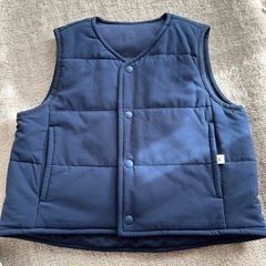 ⭐︎ほぼ新品同様⭐︎無印良品　子供　ダウンベスト　90サイズ　秋冬