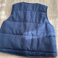 ⭐︎ほぼ新品同様⭐︎無印良品　子供　ダウンベスト　90サイズ　秋冬の画像