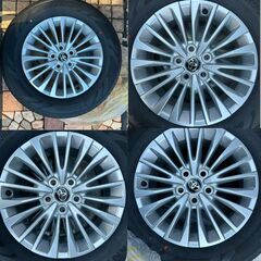 ☆新車外し☆ 40 アルファード 純正  225/65R17 ヨコハマ アドバン V03 17インチの画像