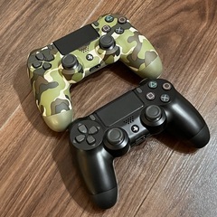 PS4 プレイステーション4 pro SSD500G交換済 デュアルショック2個 戦国無双 ファークライ ゴーストオブツシマ等 の画像