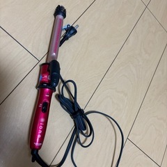  テスコム ione マイナスイオンスチームヘアーアイロン 19mm ピンク IPM1619の画像
