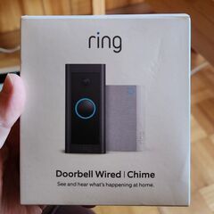 Ringドアベル（有線バージョン）、新品