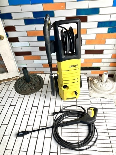 受付終了 KARCHER ケルヒャー K3.490 高圧洗浄機 通電確認 ホースリール搭載
