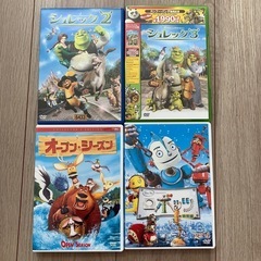 【決まりました】子ども向けDVD 4本