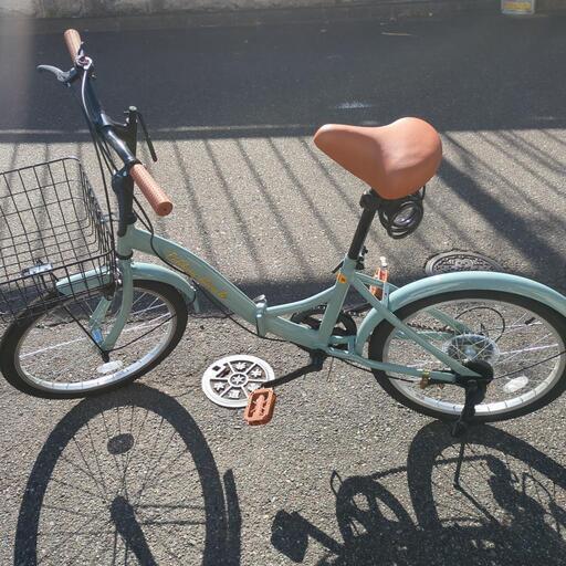 美品❢折りたたみ自転車