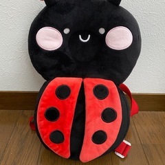 転倒防止　クッション　てんとう虫
