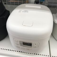 ★ジモティ割あり★ 無印良品 炊飯ジャー MJ-RC3A2 3合炊き 2021年製 動作確認／クリーニング済み KJ7213の画像