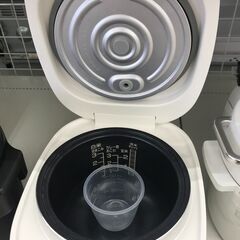 ★ジモティ割あり★ 無印良品 炊飯ジャー MJ-RC3A2 3合炊き 2021年製 動作確認／クリーニング済み KJ7213の画像
